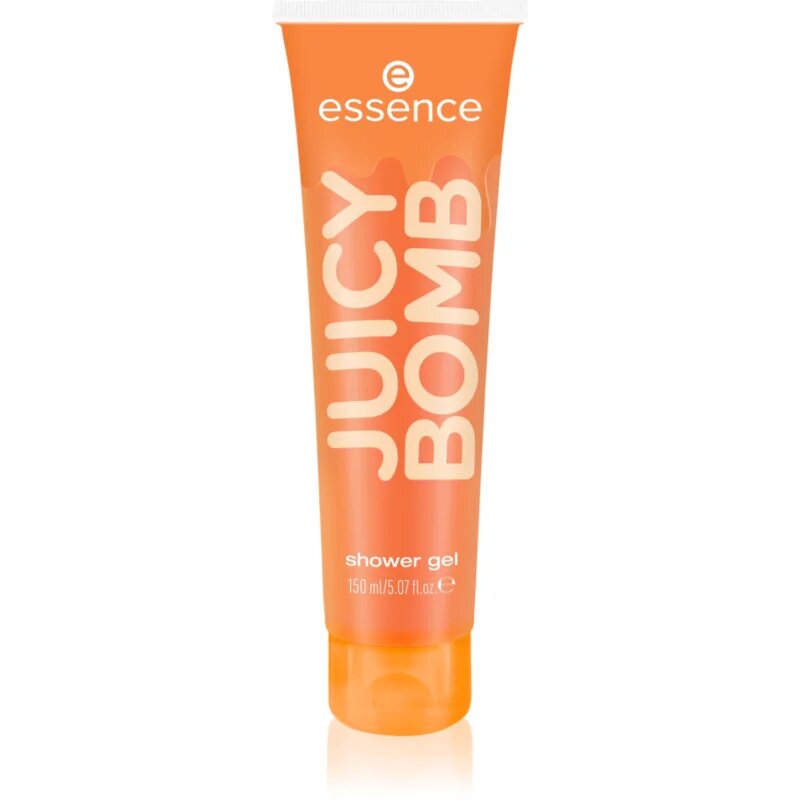 essence caramelted Juicy Bomb gel de duș cu miros de caramel 01 Caramel Splash! 150 ml
