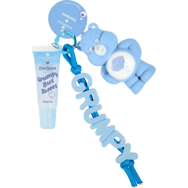 essence Care Bears lip gloss cu clips culoare 01 Grumpy But Sweet