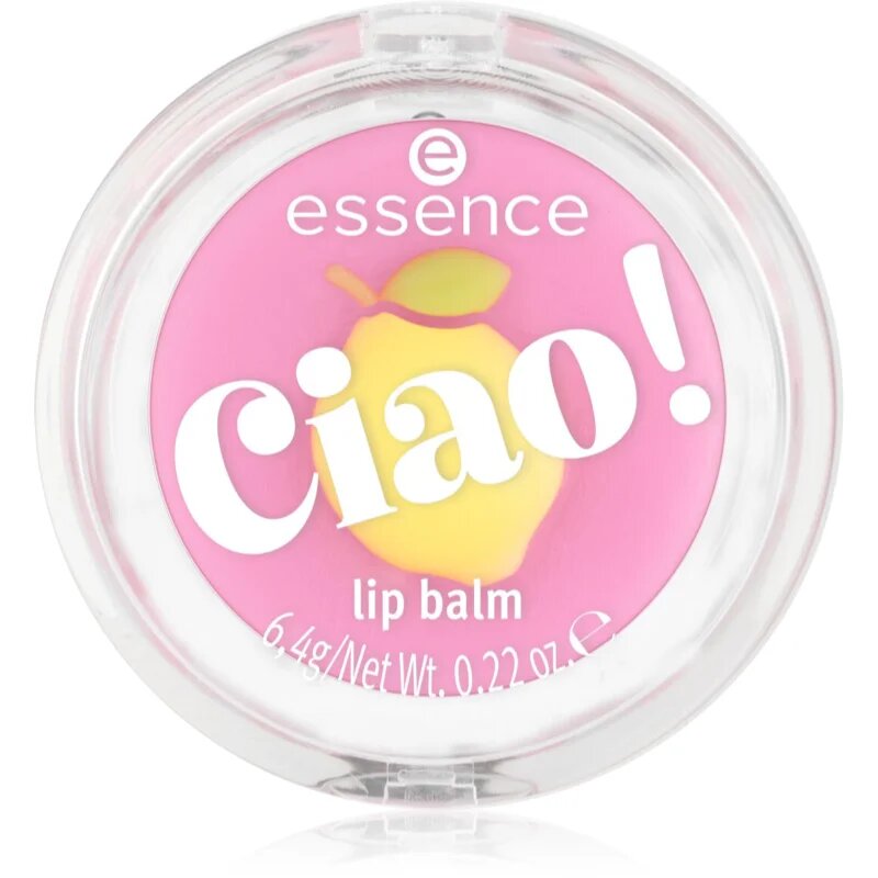 essence Ciao! balsam de buze culoare 01 Lemonissima 6.4 g