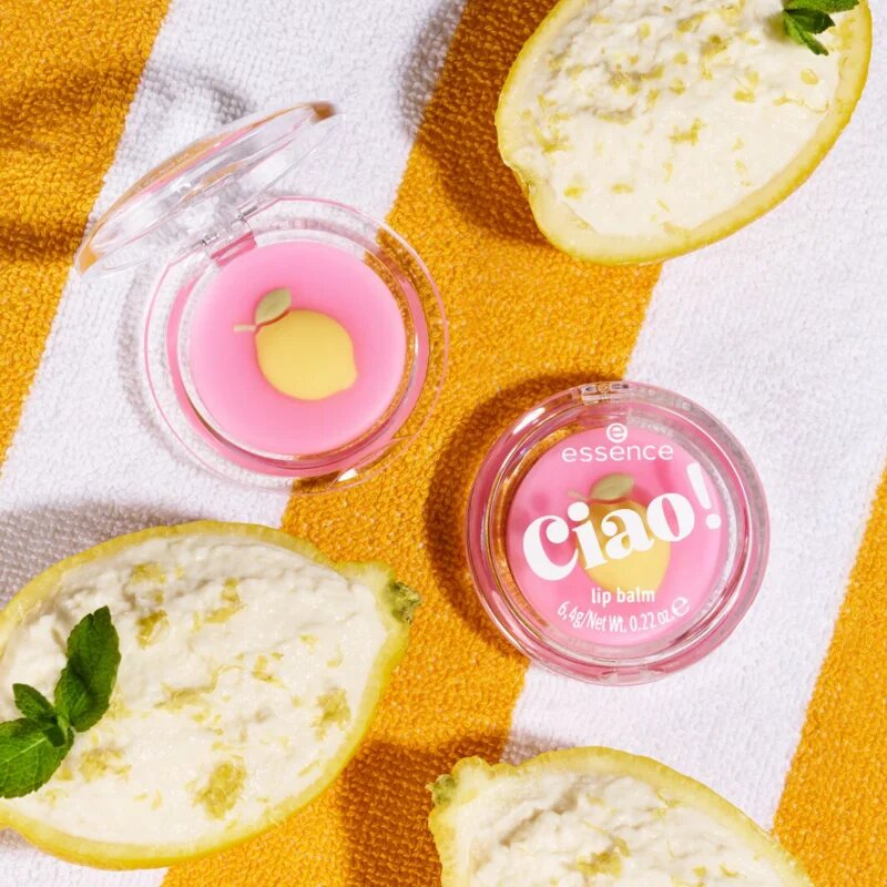 essence Ciao! balsam de buze culoare 01 Lemonissima 6.4 g