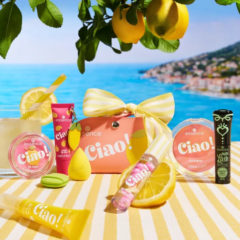 essence Ciao! balsam de buze culoare 01 Lemonissima 6.4 g
