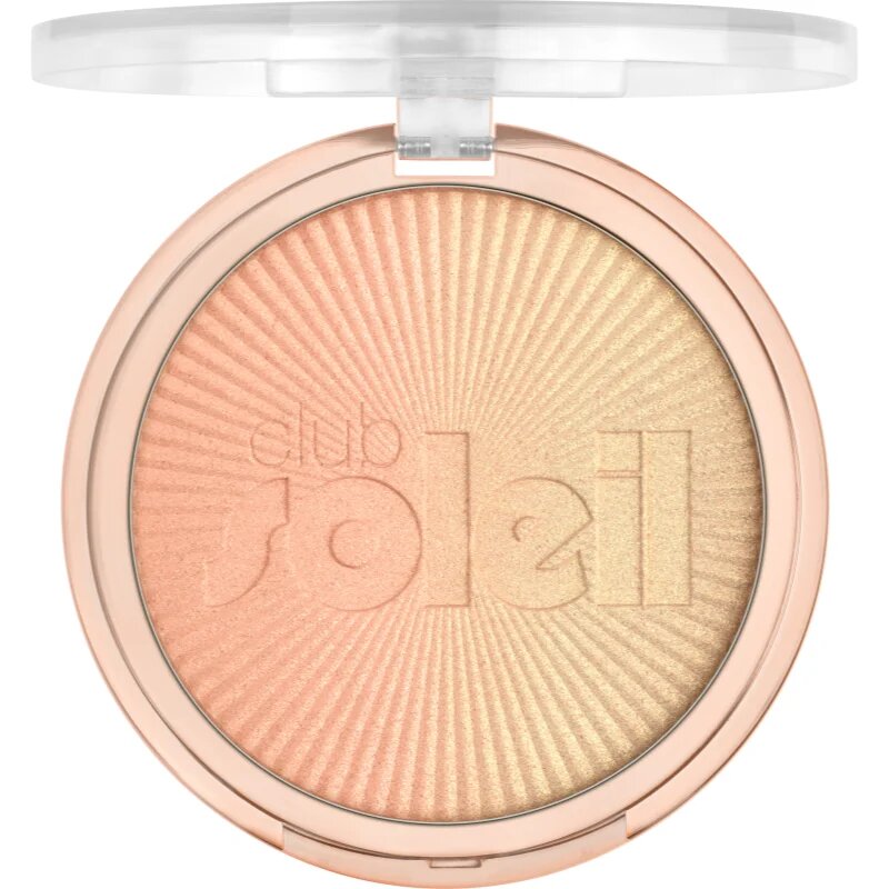 essence club SOLEIL iluminator culoare 01 Sunset Drip 8 g