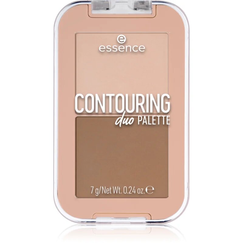 essence CONTOURING DUO PALETTE paleta pentru contur facial culoare 10 Light 7 g