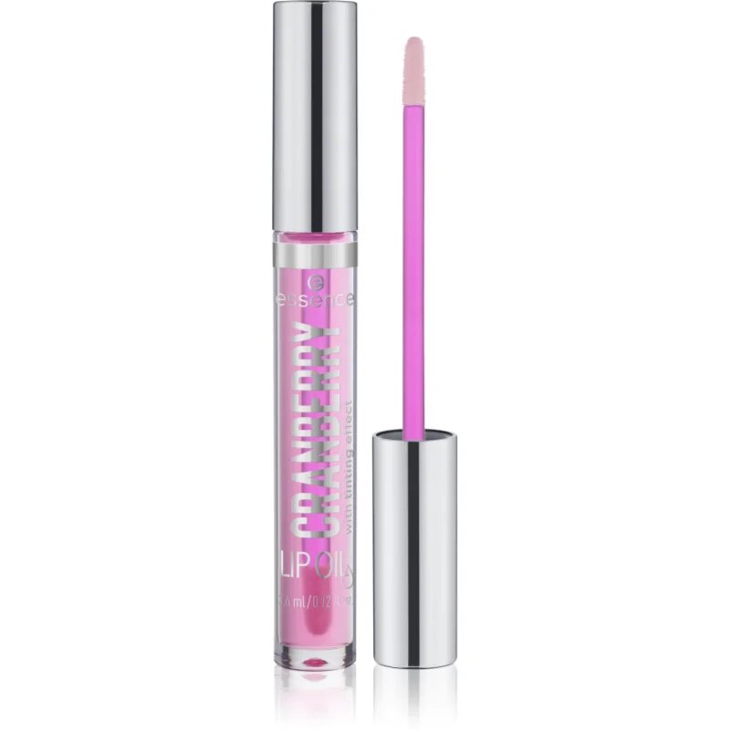 essence Cranberry ulei nuanțator pentru buze culoare 01 4 ml