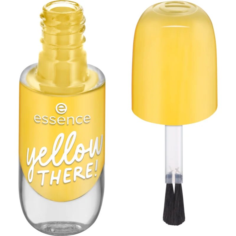essence Gel Nail Colour lac de unghii culoare 82 Yellow There! 8 ml