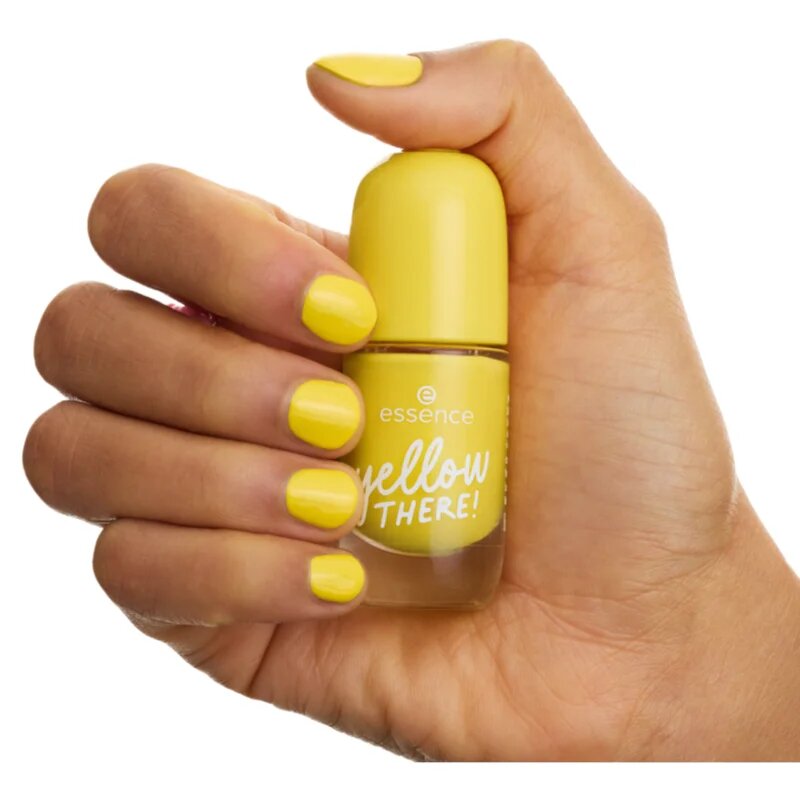 essence Gel Nail Colour lac de unghii culoare 82 Yellow There! 8 ml