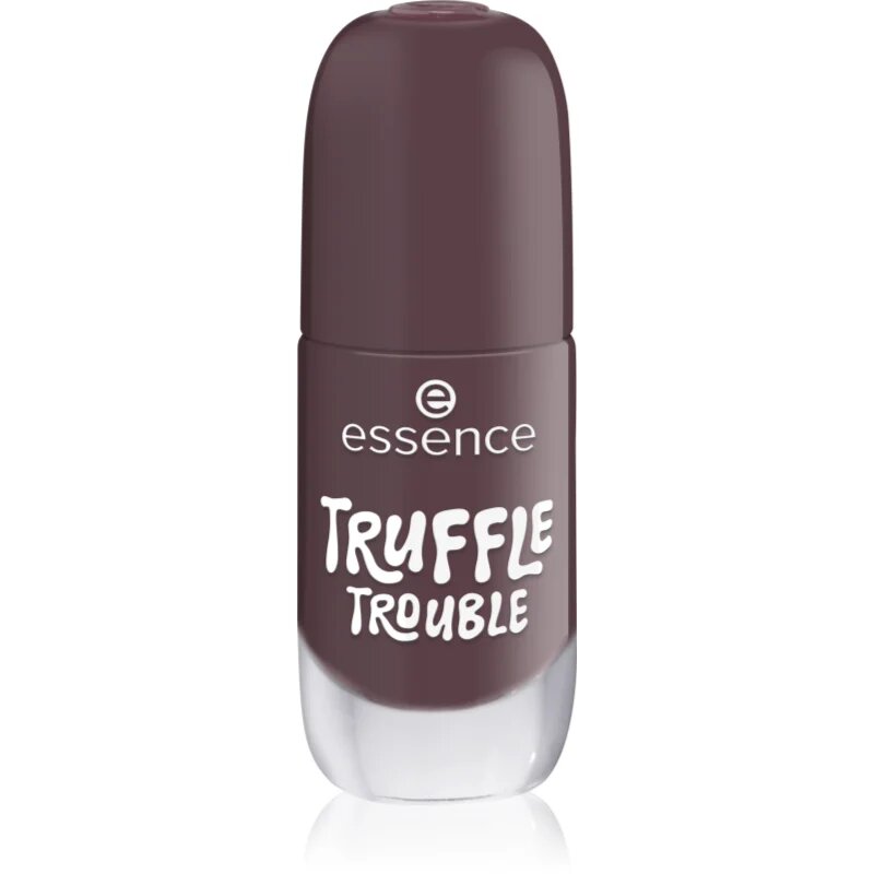 essence Gel Nail Polish lac de unghii sub forma de gel culoare 44 TRUFFLE TROUBLE 8 ml