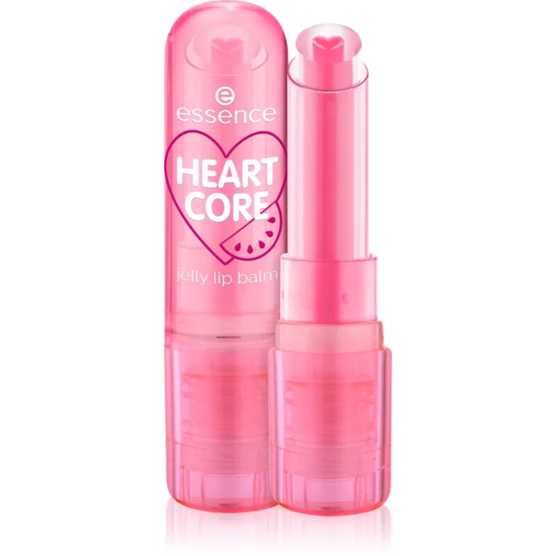 essence HEART CORE balsam de buze colorat stralucitor culoare 02 Melon-licious 3 g