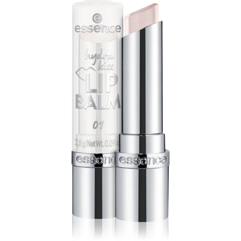 essence Hydra Kiss Lip Balm balsam de buze tip gloss culoare 01 Crystal Kiss 2.8 g