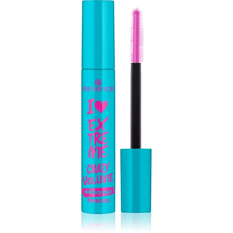essence I LOVE EXTREME crazy volume mascara rezistent la apă pentru volum culoare Black 12 ml