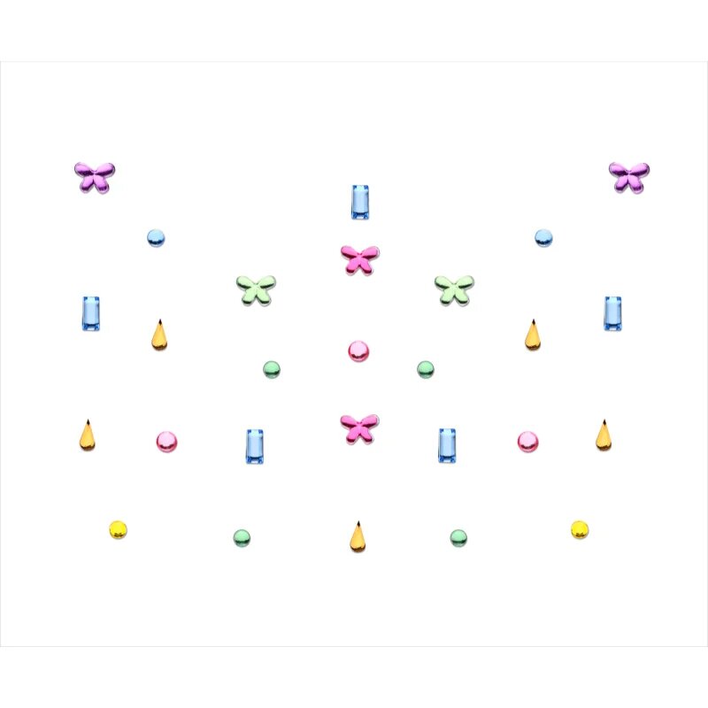 essence it's a RAINBOW BLING folii autocolante pentru unghii 27 buc