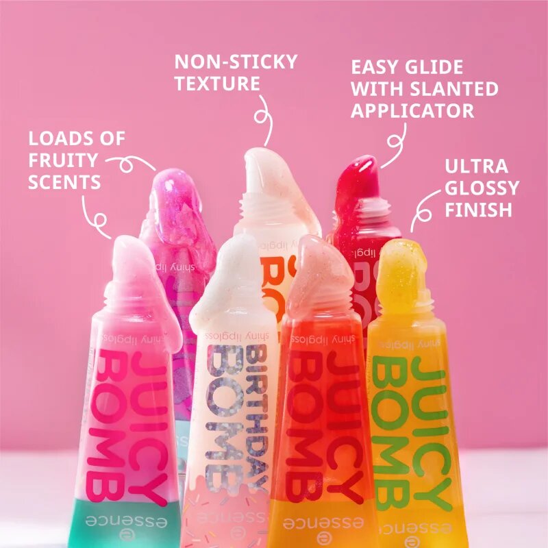 essence Juicy Bomb lip gloss culoare 109 Bee Mine 10 ml