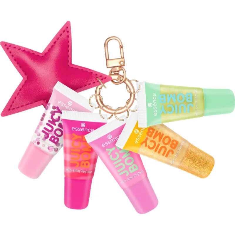essence Juicy Bomb Mini set îngrijire buze mini 01 Holiday Happiness