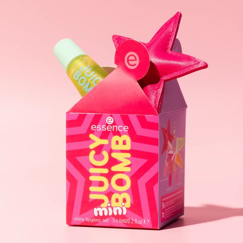 essence Juicy Bomb Mini set îngrijire buze mini 01 Holiday Happiness