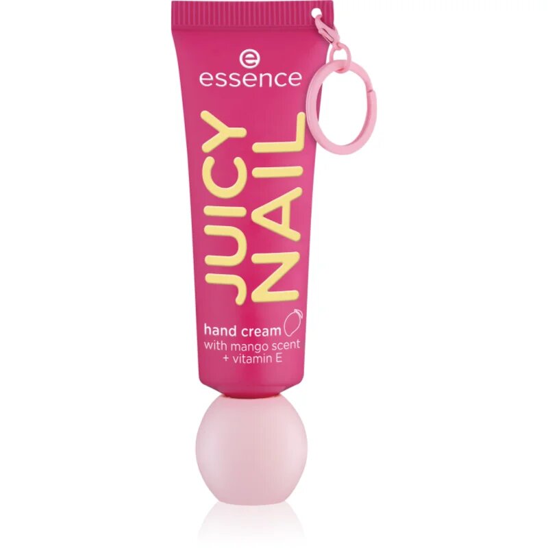 essence JUICY NAIL crema de maini hidratanta cu clips 30 ml