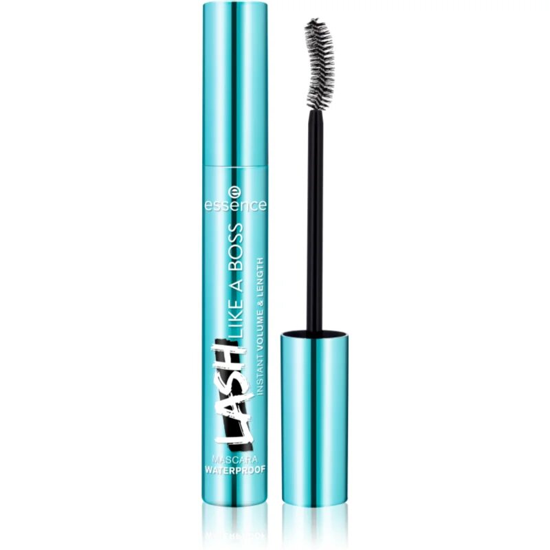 essence Lash Like a Boss mascara pentru gene lungi și dese rezistent la apa culoare Black 95 ml