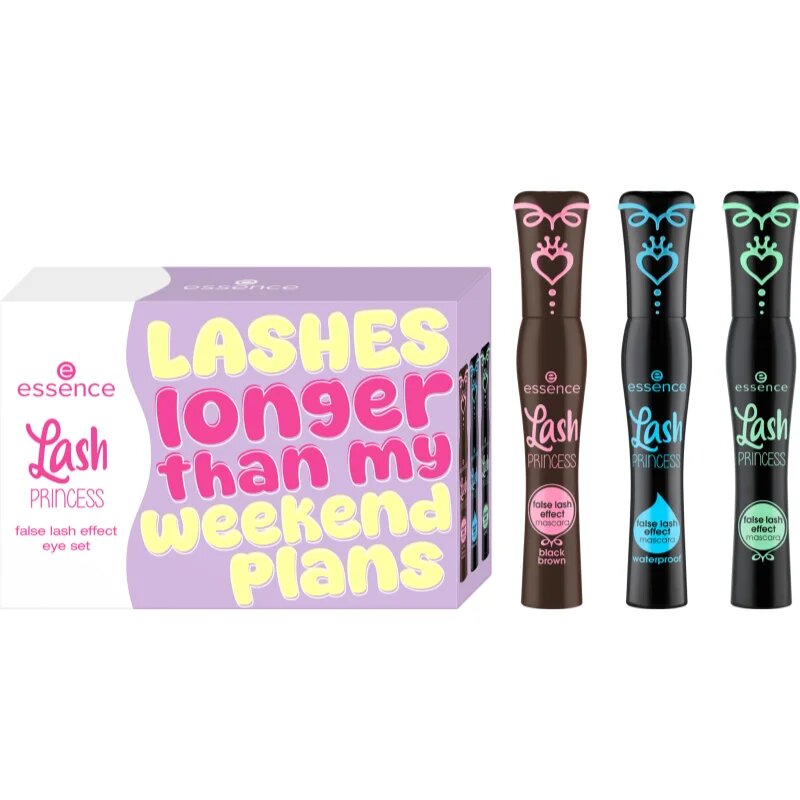 essence Lash PRINCESS false lash effect eye set set de rimeluri cu efect de gene false