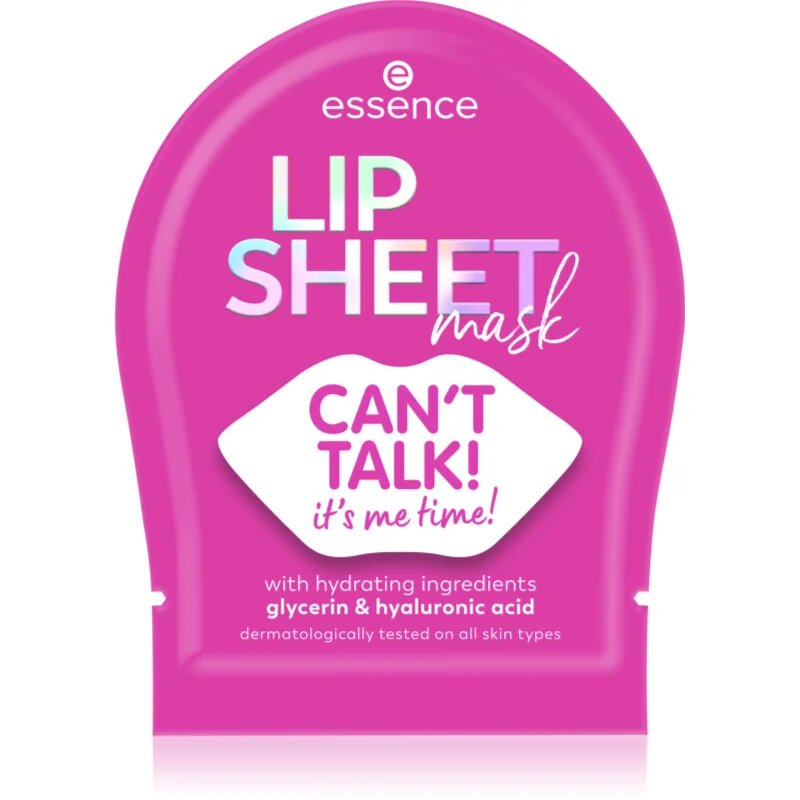 essence LIP SHEET masca pentru celule de buze 01 CAN`T TALK! 1 buc