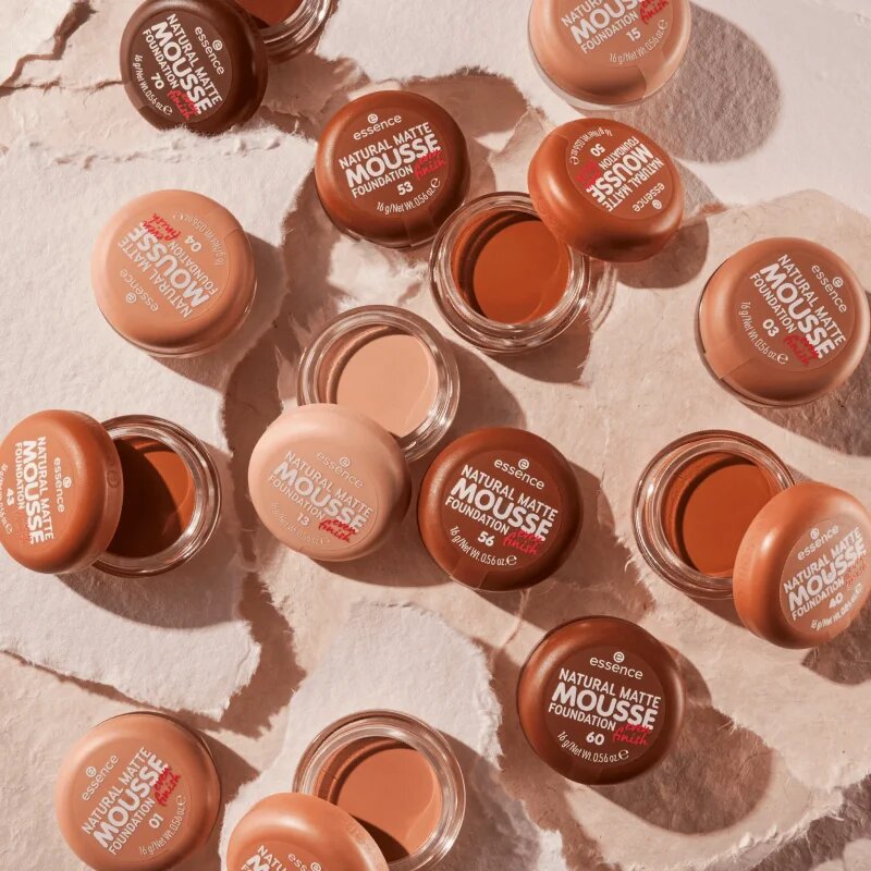 essence NATURAL MATTE MOUSSE fond de ten sub forma de spuma culoare 04 16 g