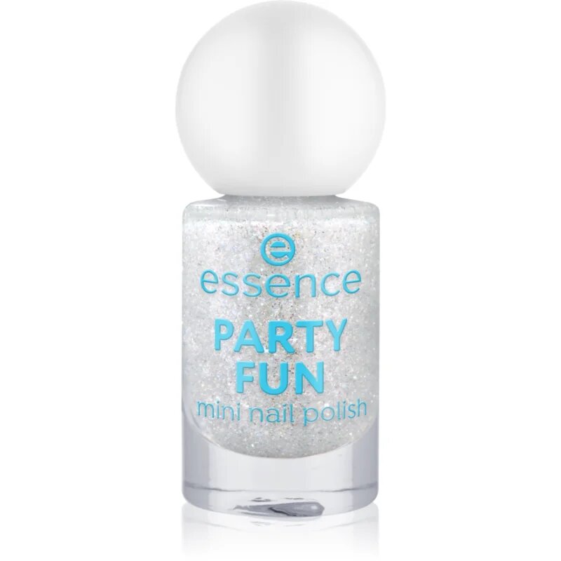 essence PARTY FUN lac de unghii cu efect holografic cu particule stralucitoare culoare 20 5 ml