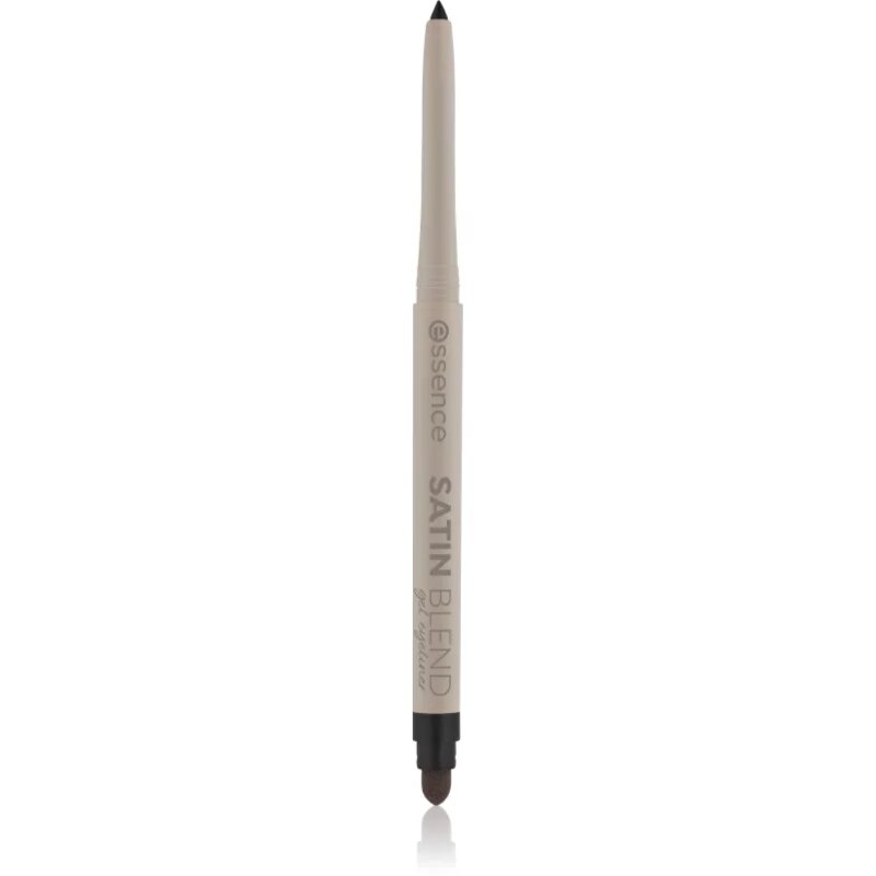 essence SATIN BLEND eyeliner-gel impermeabil culoare 01 Pure Black 0.22 g
