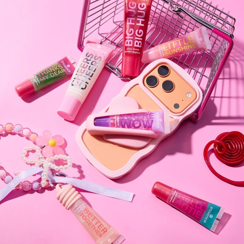 essence Say It With Juicy Hello Cutie! Luciu de Buze sclipitor culoare 02 Witty Watermelon 10 ml