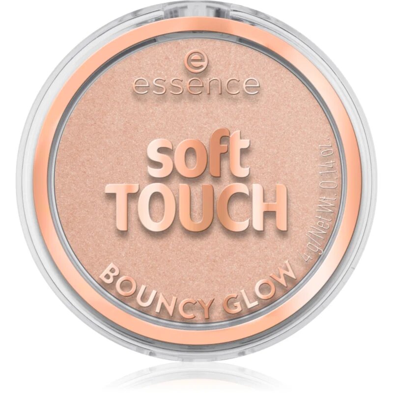 essence Soft Touch crema de strălucire cu efect de pulbere culoare 20 glazed dew 4 g