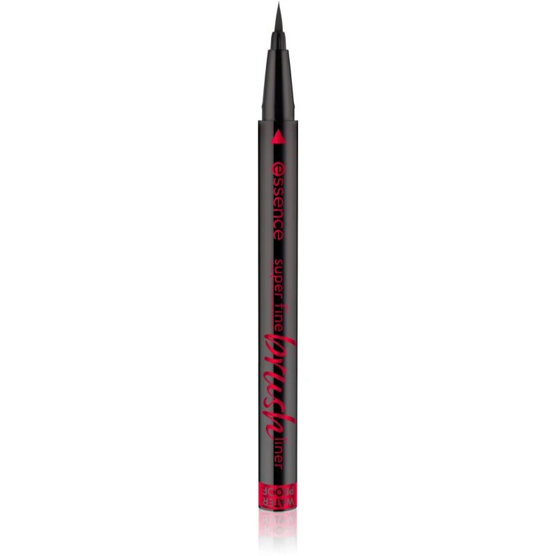 essence Super Fine Brush Liner eyeliner în fix culoare Black 07 g