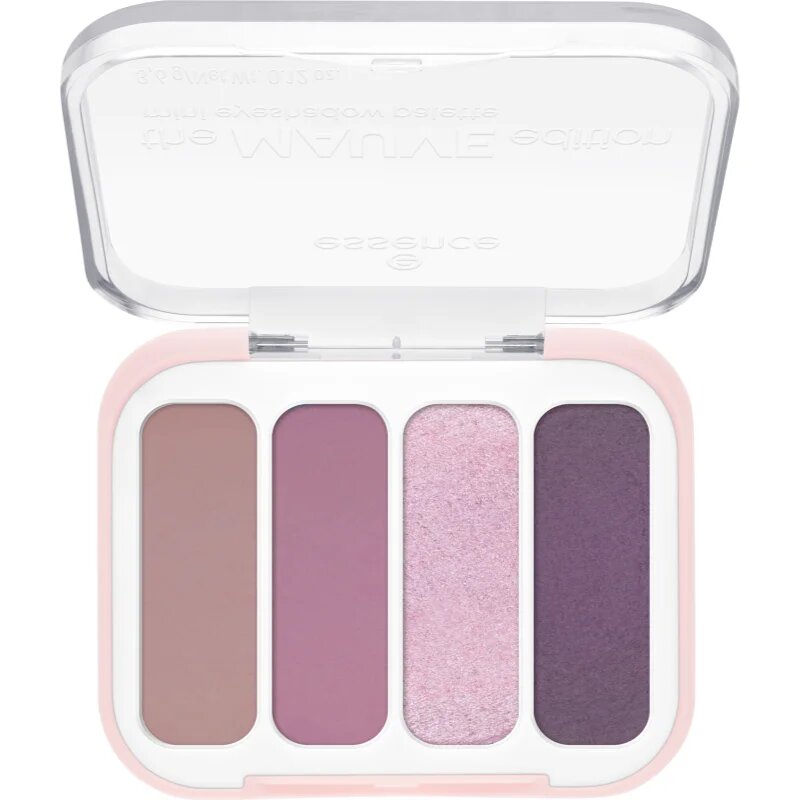 essence The Mauve Edition paletă cu farduri de ochi mini 3.6 g