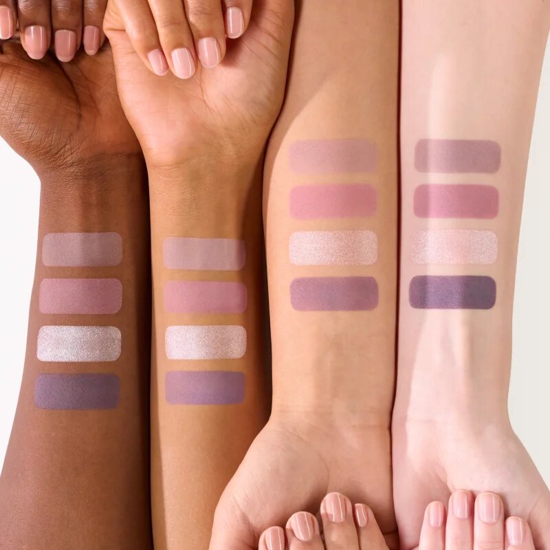 essence The Mauve Edition paletă cu farduri de ochi mini 3.6 g