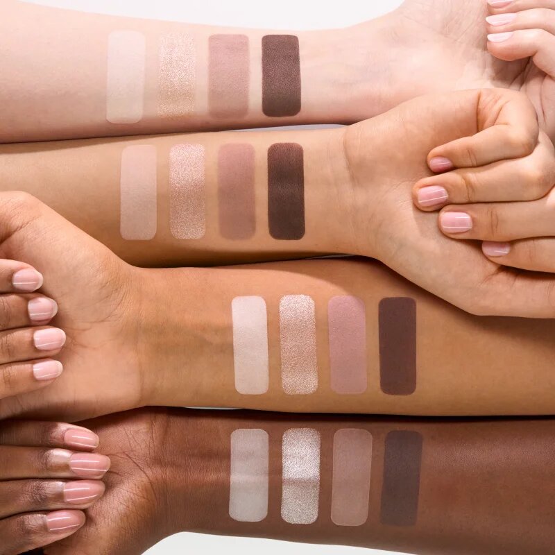 essence The Nude Edition paletă cu farduri de ochi mini 3.6 g