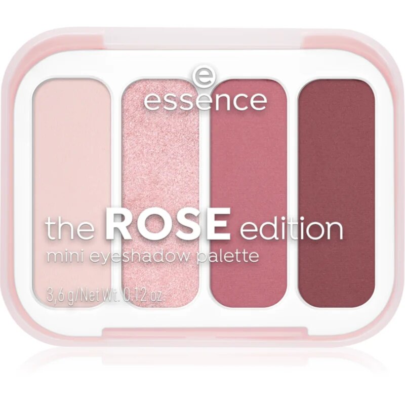 essence The Rose Edition paletă cu farduri de ochi mini 3.6 g