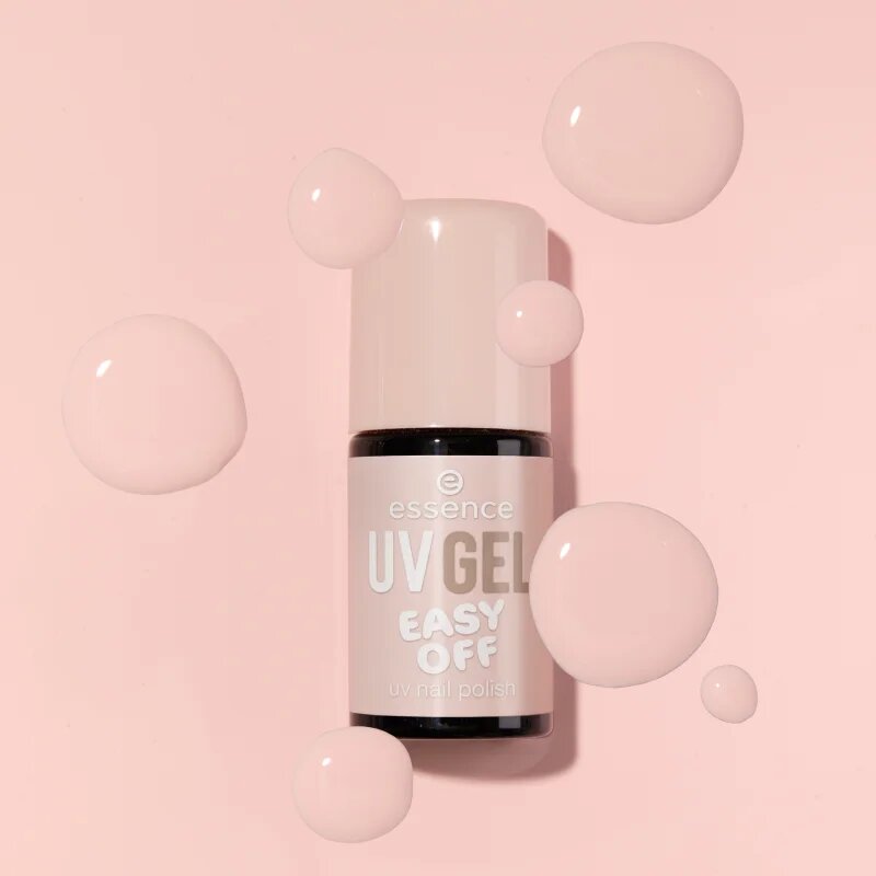 essence UV GEL EASY OFF unghii cu gel folosind UV / lampă cu LED culoare 103 - my milkshake 5 ml