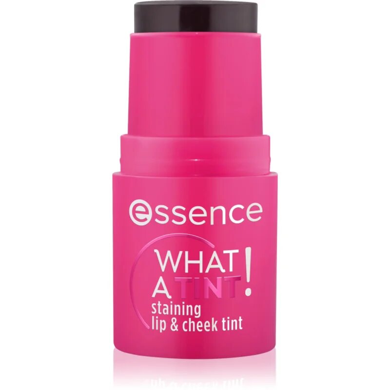 essence WHAT A TINT! fard multifuncțional pentru buze și obraz culoare 10 Raspberry Vibes 5 g