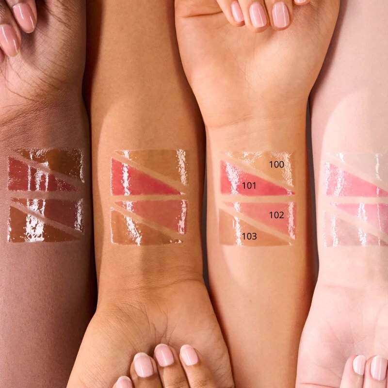 essence WHAT THE FAKE! luciu de buze pentru un volum suplimentar culoare 103 Bare But Better 4 ml