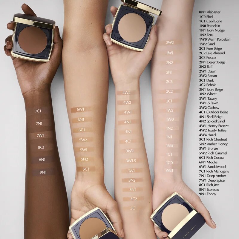 Estée Lauder Double Wear Stay-in-Place Matte Powder Foundation pudra machiaj SPF 10 culoare 3C2 Pebble 11 g