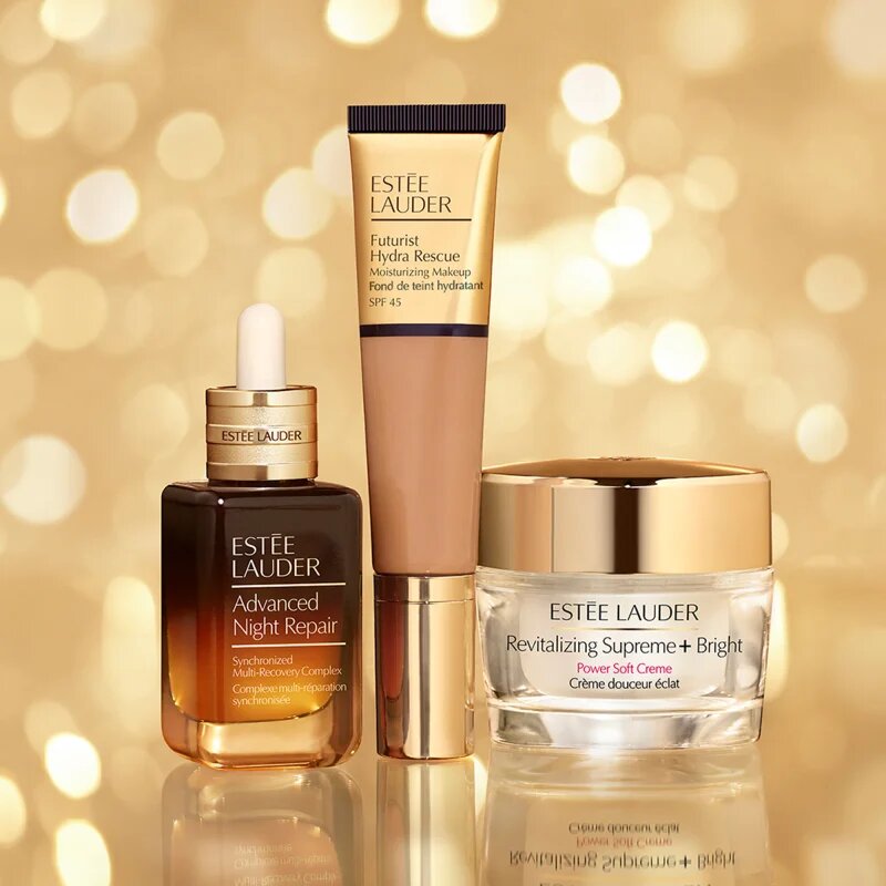 Estée Lauder Futurist Hydra Rescue make up hidratant SPF 45 culoare 3W2 Cashew 35 ml