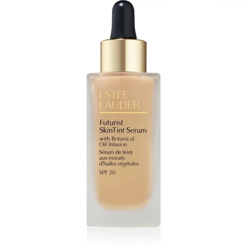 Estée Lauder Futurist SkinTint Serum Foundation With Botanical Oil Infusion SPF 20 machiaj de îngrijire SPF 20 culoare 1N2 Ecru 30 ml