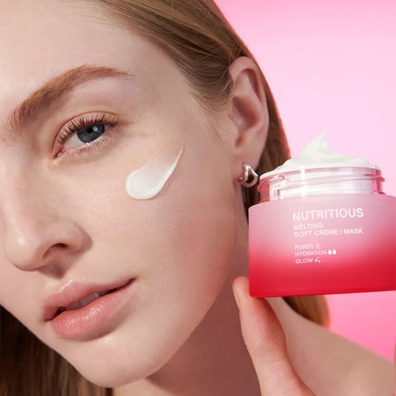 Estée Lauder Nutritious Melting Soft Creme/Mask cremă pentru calmarea ușoară și mască 2 în 1 15 ml