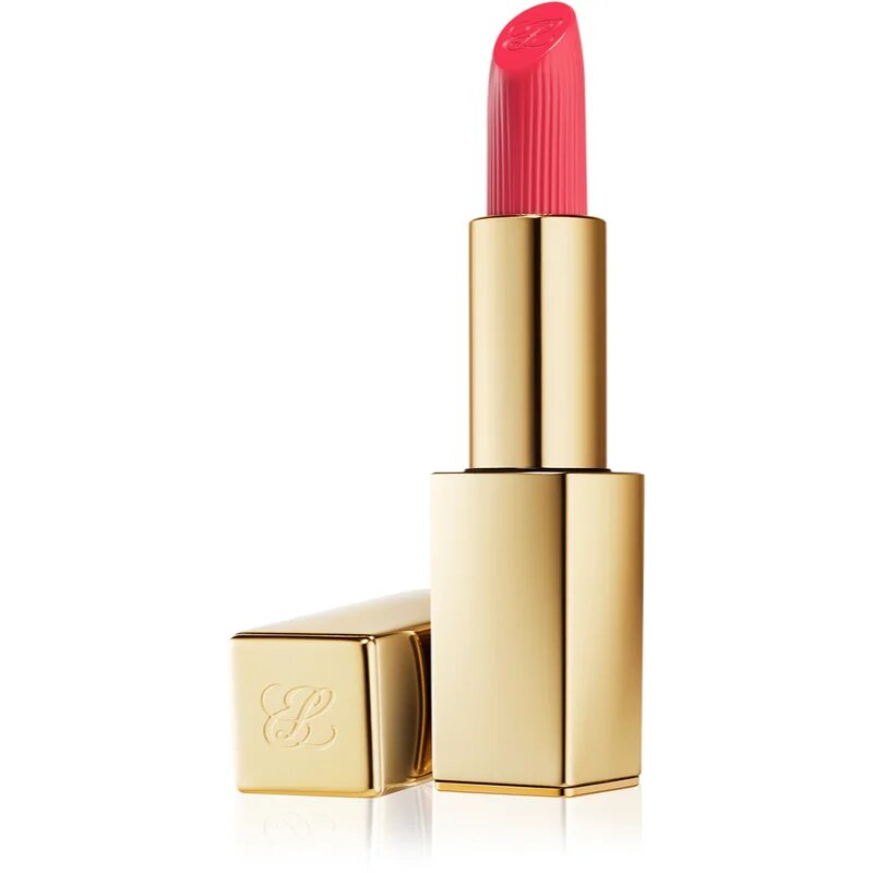 Estée Lauder Pure Color Creme Lipstick ruj crema culoare Defiant Coral 35 g