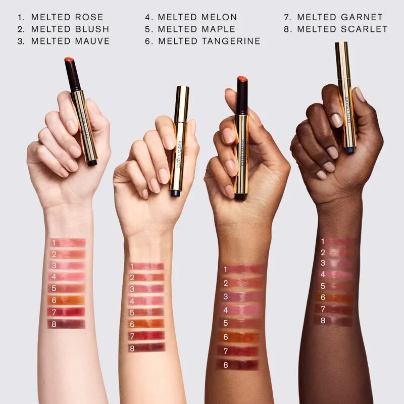 Estée Lauder Pure Color Melt-On Glosstick luciu de buze intens pigmentat stick culoare Melted Tangerine 1.8 g