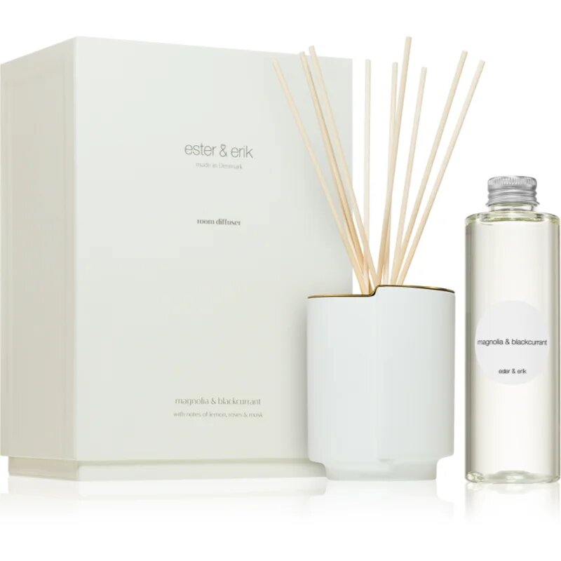 ester & erik magnolia & blackcurrant difuzor de aroma 200 ml