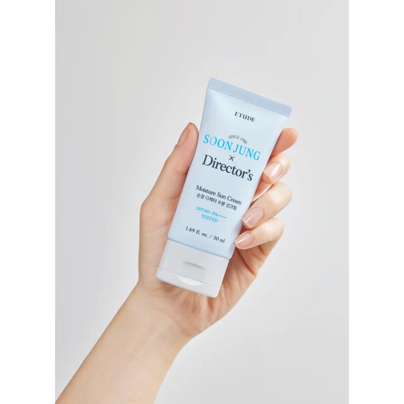 ETUDE SoonJung X Directors Sun Cream emulsie hidratanta si protectoare pentru fata si corp SPF 50+ 50 ml