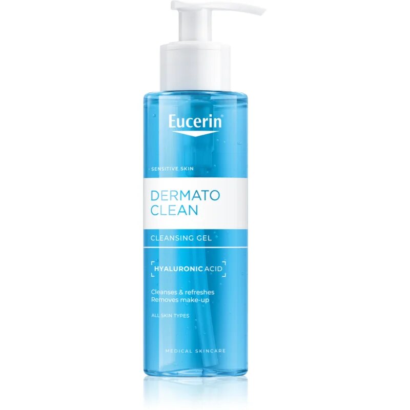Eucerin DermatoClean gel de curatare facial cu efect de hidratare 200 ml