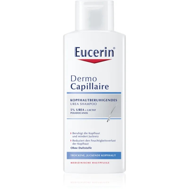 Eucerin DermoCapillaire șampon pentru un scalp uscat atenueaza senzatia de mancarime 250 ml