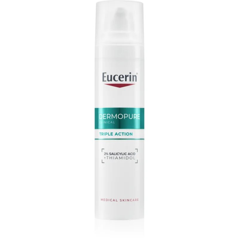 Eucerin DermoPure Clinical Triple Action fluid impotriva imperfectiunilor pielii cauzate de acnee 40 ml