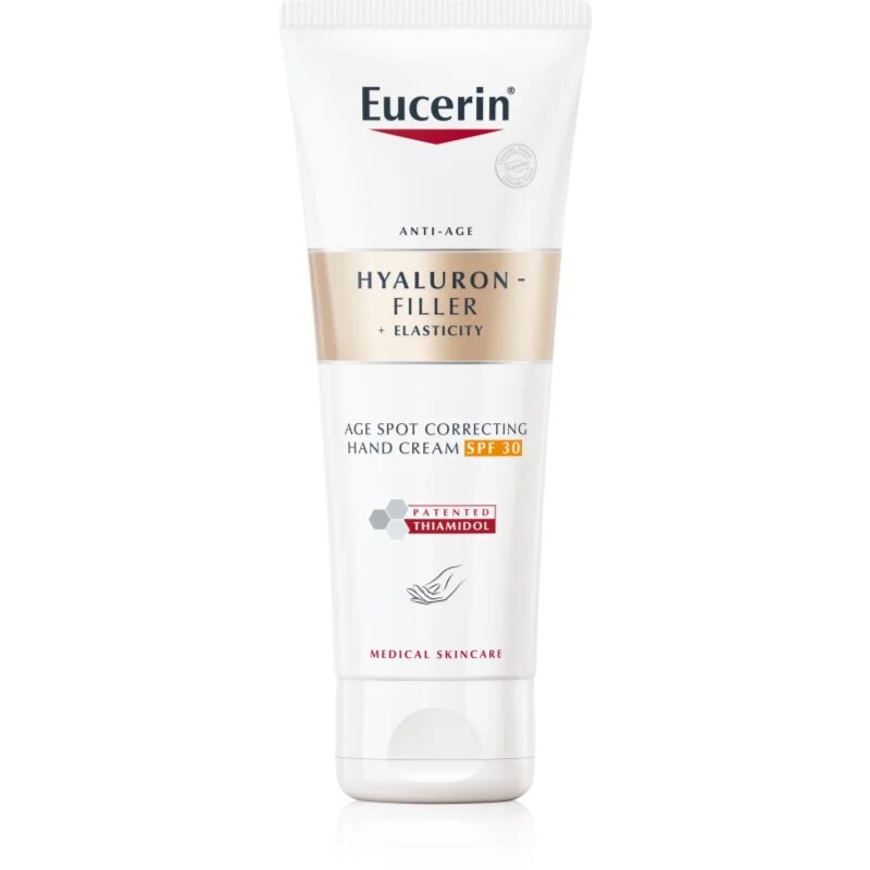 Hyaluron-Filler + Elasticity crema de maini impotriva petelor pigmentate SPF 30 75 ml