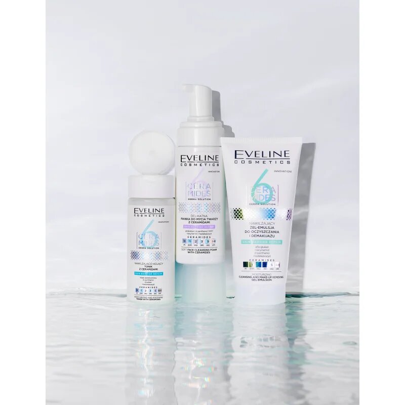 Eveline Cosmetics 6 Ceramides Spuma curatare intensa. cu ceramide 150 ml