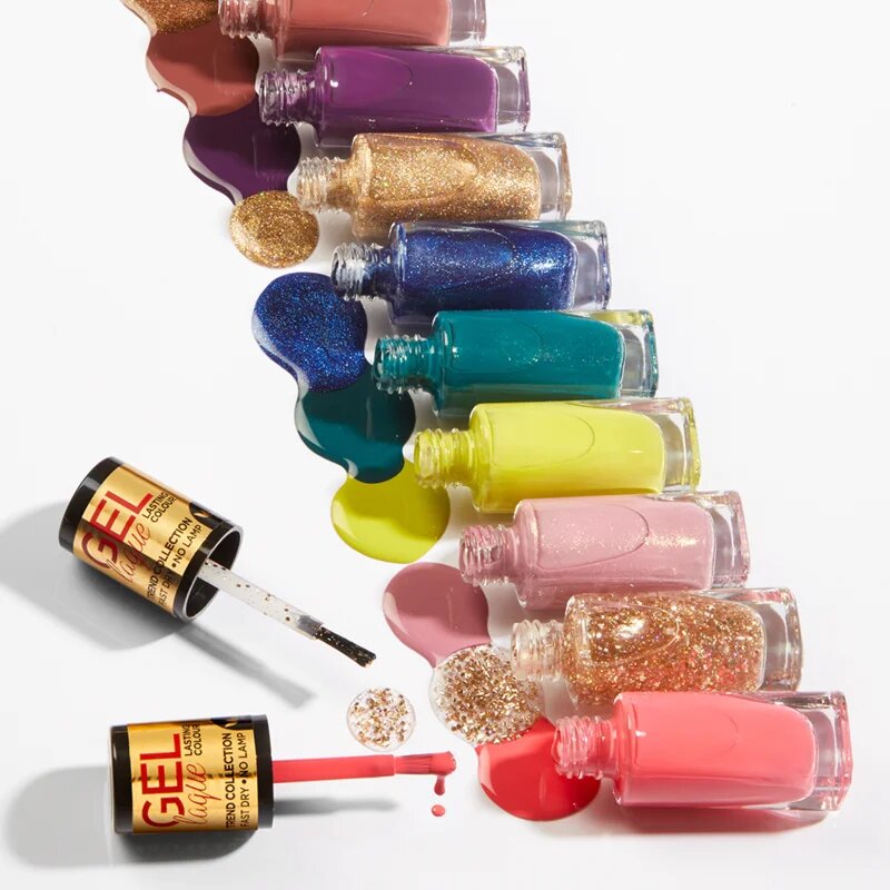 Eveline Cosmetics 7 Days Gel Laque Nail Enamel gel de unghii fara utilizarea UV sau lampa LED culoare 287 8 ml