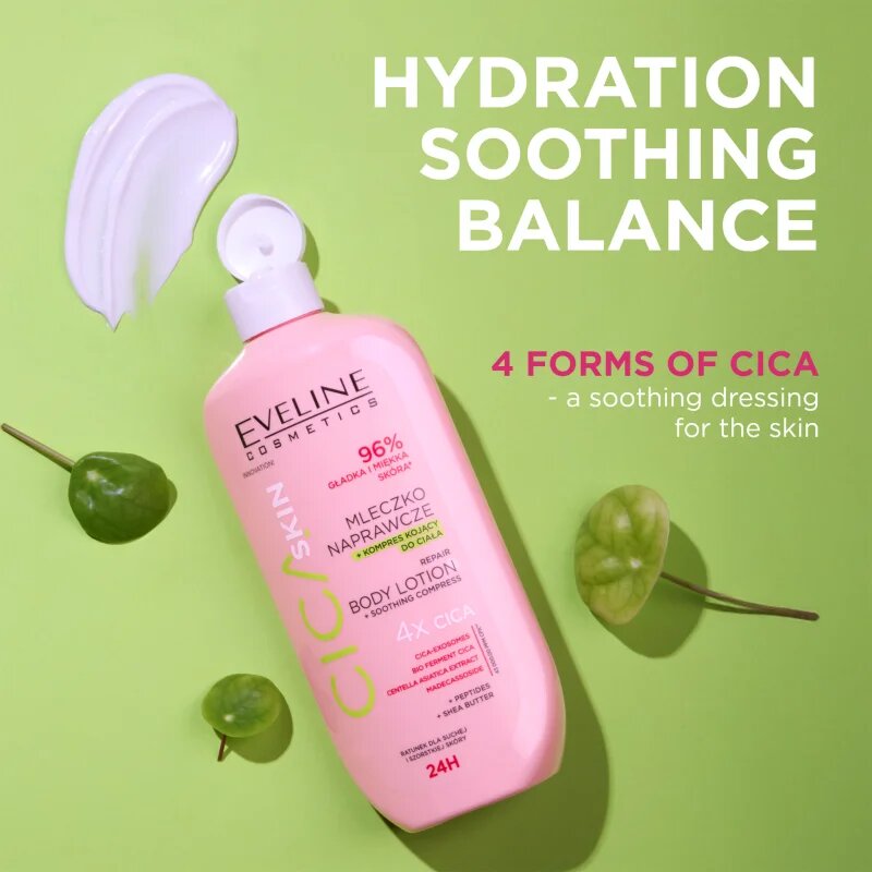 Eveline Cosmetics Cica Skin Body Lotion lapte regenerant 350 ml